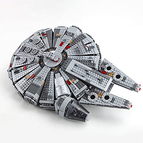 1381 piezas Technic Millennium Falcon Star Wars serie MOC Clamp Building Blocks Set compatible con Lego, Star Wars series Set de construcción A