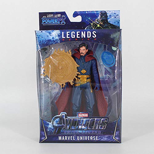 15Cm Marvel Legends Hero Juguetes Para Niños Spiderman Black Panther Spiderman Witch Figura De Acción Muñeca Juguetes Avengers Figura De Anime Modelo, Móvil Y Luminoso-Doctor Extraño,Estatua Anime