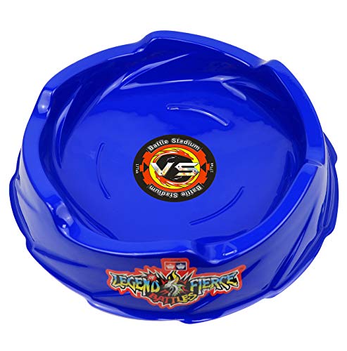 17Tek Bey Stadium Battle Arena Training Ground Super Vortex Attack Type para Beyblade Burst (azul oscuro)