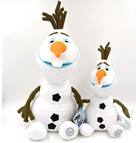 2 piezas Disney Frozen de peluche muñeco de nieve Olaf, lagarto, fiebre, Elfes de fuego Anna Elsa, peluche princesa para niño, 25 cm