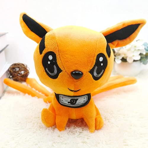 25 cm Japón Anime Lindo Uzumaki Naruto de los Nueve Curved Fox Kurama Kyuubi Figura de acción Dog Pañal