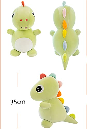 2PCS Peluche Dinosaurio,Biluer Juguete de Peluche Animal de Peluche para Niños También es Una Decoración para Los Coches Del Dormitorio Del Hogar