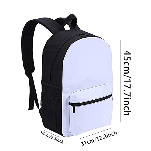 3D Escolar Mochila con Mochilas Escolares Ahora me ves: Dylan Adecuado para: estudiantes de primaria y secundaria, la mejor opción para viajes al aire libre Tamaño: 45x30x15 cm / 17 pulgadas Mochil