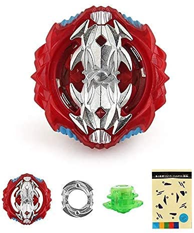 3T6B Peonzas Juguetes Conjunto con Estuche Portátil, 4 PCS Burst Spinning Tops 4D Set con Lanzador Regalo Mejor para Niños