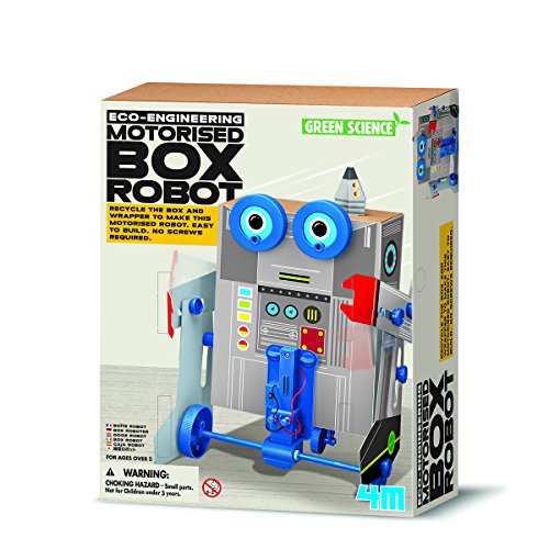 4M- Green Science Robot Inteligente, Multicolor (00-03389)