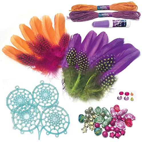 4M-Nebulous Stars NS11015 Dreamcatchers Craft Kit Dreamcatcher Manualidades, Color Colorido NEB11015