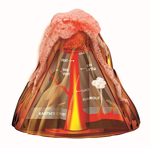 4M- Sci: bits Table Top Volcano Ciencia Mesa, Multicolor (403418)