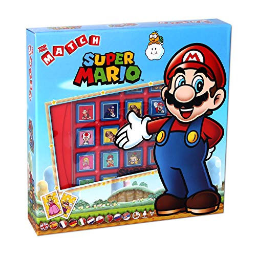 5964 Winning Moves Top Trumps Super Mario Match