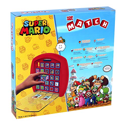 5964 Winning Moves Top Trumps Super Mario Match