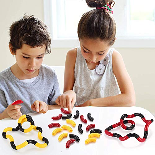 5PCS Juguete de Mano Fidget Twister ,Twist Finger Toy,Juguete de Mano de Enredos de Mano para Autismo,Juguete de Mano Tangles,Fidget Twister,Juguete Twister Fidget