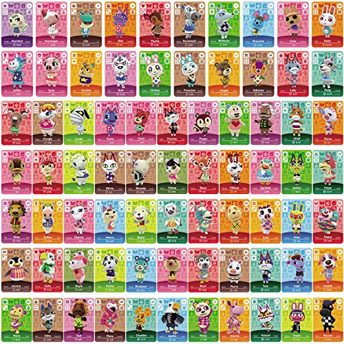 72 Tarjetas de Juego NFC para Cruces de Animales nuevos horizontes para Nintendo Switch