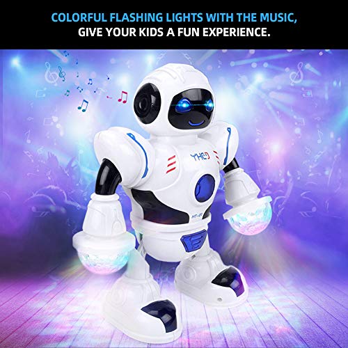 Achort Robot Toy, Inteligente Robot Robot Juguete Educativo con Efectos Luces y Sonido Electronico Robot Regalo para Niños para niños Niños Niñas Niños pequeños Regalo para niños