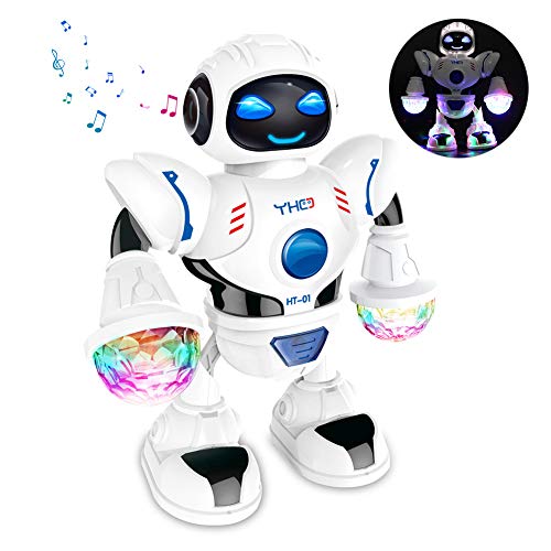 Achort Robot Toy, Inteligente Robot Robot Juguete Educativo con Efectos Luces y Sonido Electronico Robot Regalo para Niños para niños Niños Niñas Niños pequeños Regalo para niños