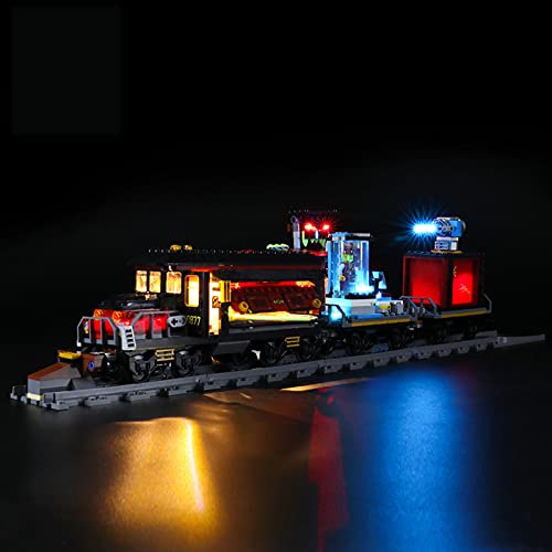 ADMLZQQ Conjunto De Luces para (Hidden Side Expreso Fantasma) Modelo De Construcción De Bloques - Kit De Luz LED Compatible para Lego 70424, NO Incluido En El Modelo