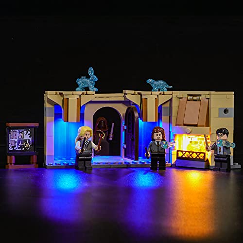 ADMLZQQ Kit De Iluminación Led para Lego Harry Potter Sala De Los Menesteres De Hogwarts, Compatible con Ladrillos De Construcción Lego Modelo 75966 (NO Incluido En El Modelo)