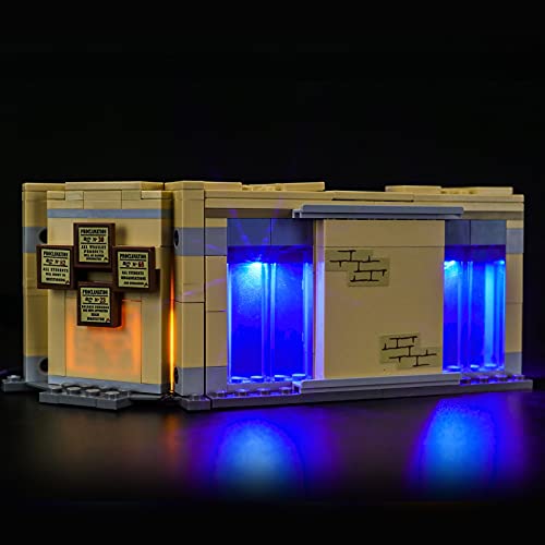 ADMLZQQ Kit De Iluminación Led para Lego Harry Potter Sala De Los Menesteres De Hogwarts, Compatible con Ladrillos De Construcción Lego Modelo 75966 (NO Incluido En El Modelo)