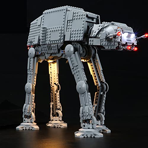 ADMLZQQ Kit De Luces LED para Lego 75288, El Kit De Luces LED De Ladrillo Compatible con Star Wars At-At Walker, No Incluye El Modelo Lego