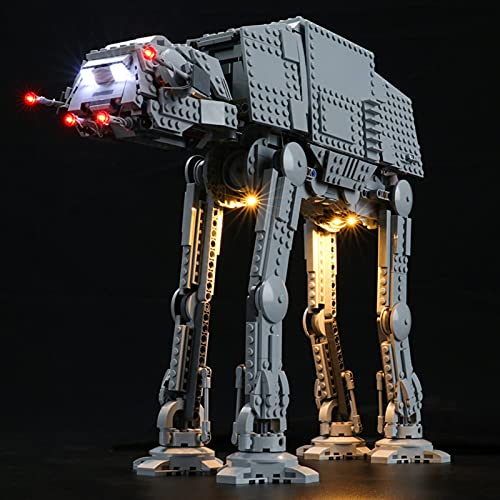 ADMLZQQ Kit De Luces LED para Lego 75288, El Kit De Luces LED De Ladrillo Compatible con Star Wars At-At Walker, No Incluye El Modelo Lego