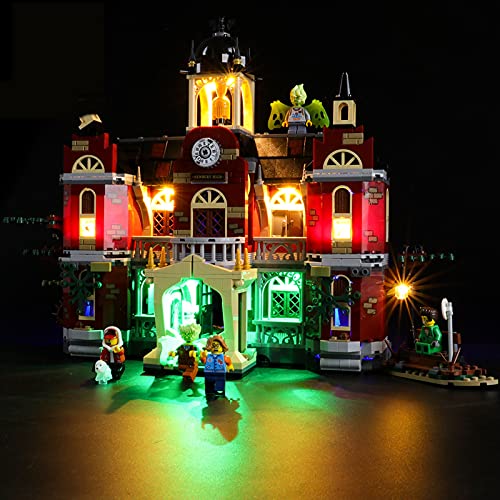 ADMLZQQ Kit De Luz LED para Lego Hidden Side Instituto Encantado, No Incluye El Modelo Lego, Compatible con Ladrillos De Construcción Lego Modelo 70425