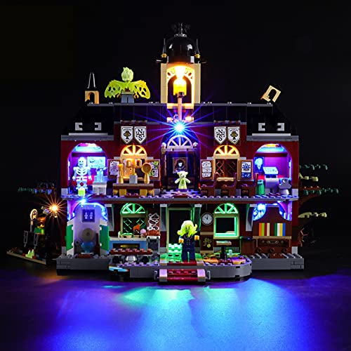 ADMLZQQ Kit De Luz LED para Lego Hidden Side Instituto Encantado, No Incluye El Modelo Lego, Compatible con Ladrillos De Construcción Lego Modelo 70425