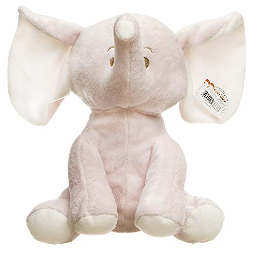 Adora 3830047237797 Elefante de Peluche Juguete, 25 cm, Color Rosa