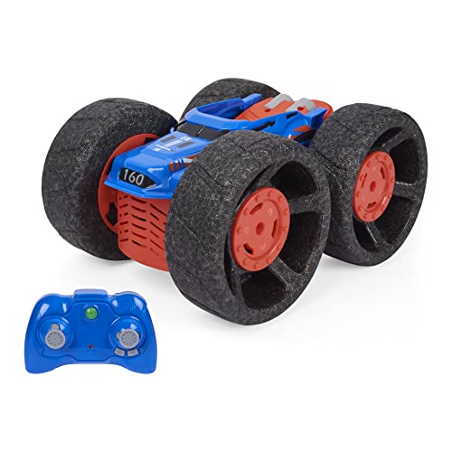 Air Hogs Super Suave, Jump Fury con Ruedas de Cero daño, Coche de Control Remoto de Salto Extremo, Juguetes para niños para niños de 4 años en adelante, Escala 1:15