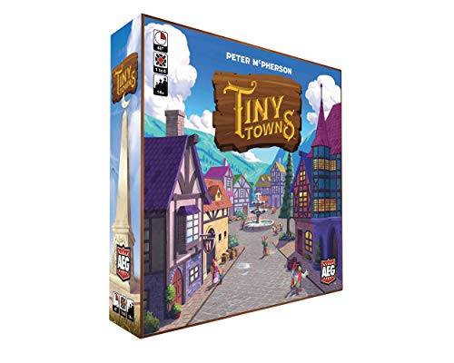 Alderac Entertainment 7053 Tiny Towns - Juego de Mesa (en inglés)