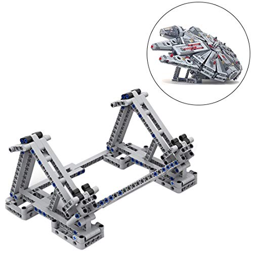 ALLESOK Soporte de pantalla para Lego Star Wars Millennium Falcon compatible con Lego 75257