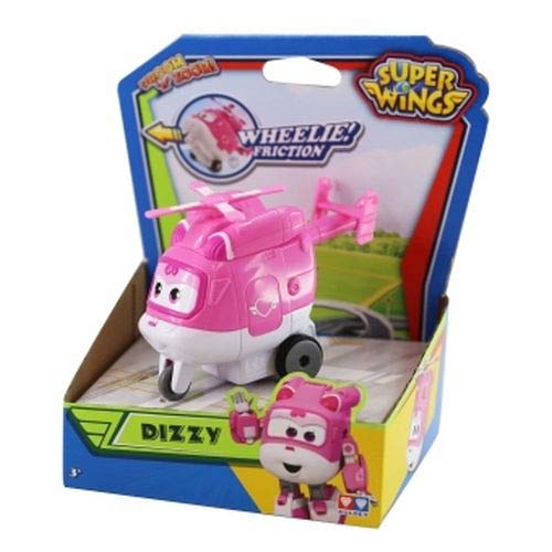 Alpha Animation & Toys Super Wings Vroom ‘N Zoom Dizzy Vehículo de Juguete - Vehículos de Juguete (Rosa, Color Blanco, 4 Año(S), 9 Año(S), Niño/Niña, Interior, China), 8 Cm