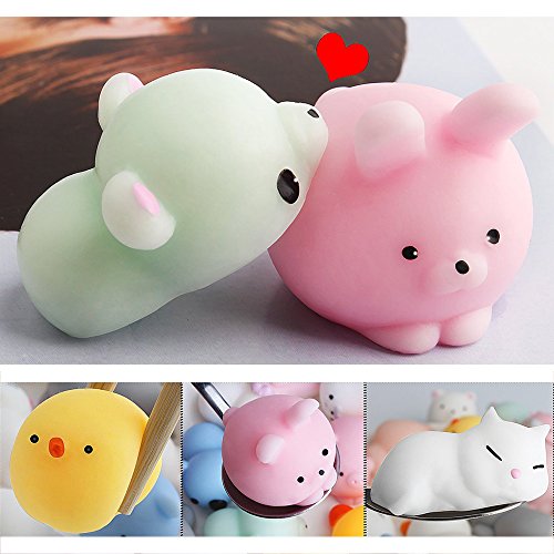 Amaza 24pcs Squishys Kawaii Squishy Juguetes Squishies Animales Slow Rrising Squeeze Kids Toy Gift (Multicolor)