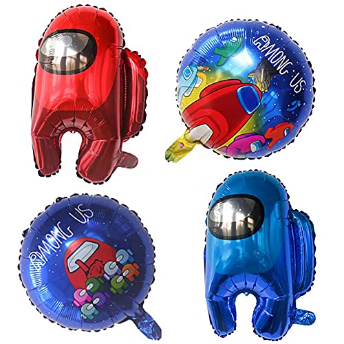 Among Us Space Werewolf Killing Theme Party Balloon Among Us Theme Birthday Party Stuff para Decoraciones de Fiesta de Cumpleaños Suministros para Fiestas