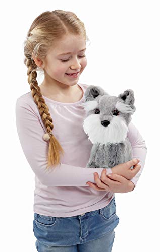 Animagic- Tilly El Terrier Mascota interactiva, Color Gris (32431)