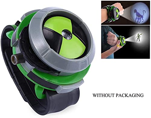 Anime Ultimate Omnitrix Reloj Proyector Ben 10 Alien Force y Mysterious Projection Figuras de acción Modelo Juguetes para Niños para Niños Navidad Regalos de cumpleaños