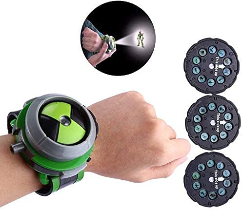 Anime Ultimate Omnitrix Reloj Proyector Ben 10 Alien Force y Mysterious Projection Figuras de acción Modelo Juguetes para Niños para Niños Navidad Regalos de cumpleaños