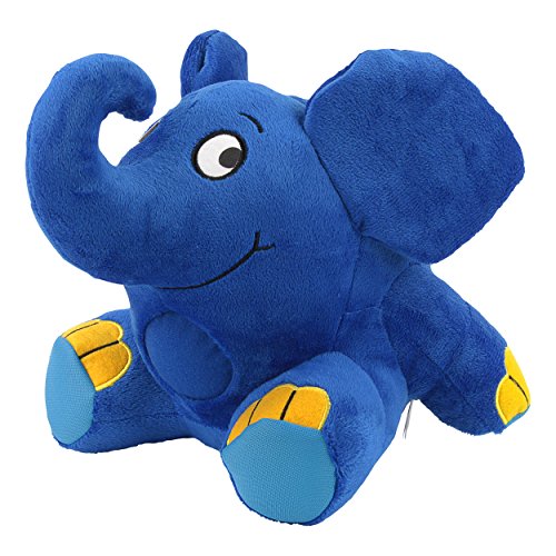 Ansmann 1800-0014 - Elefante de peluche con luz nocturna y nana para dormir [Importado de Alemania]