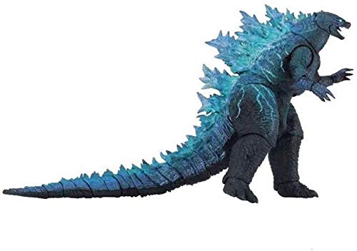 ANZHCZ Dinosaurio Godzilla 2019 Película Nuclear Jet Energy Versión SHM Monster Modelo móvil Hecho a Mano Colección de Personajes de Dibujos Animados Modelo muñeca de Juguete 18cm