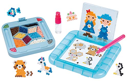 Aquabeads 31588 Fantastic Starter Set Más de 800 joyas y cuentas sólidas - bandeja para bolígrafos