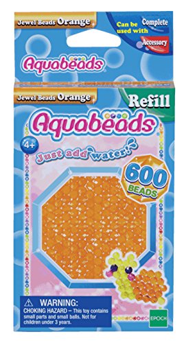 Aquabeads - 32678 - Pack abalorios joya Naranja