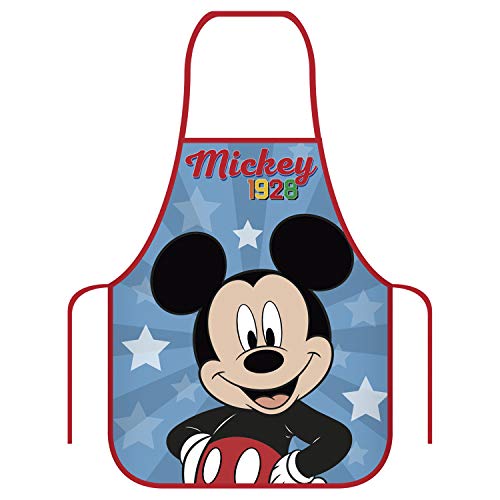 ARDITEX WD13022 Set de Cocina Infantil 2pzas (Delantal y Gorro de Chef) de Disney-Mickey