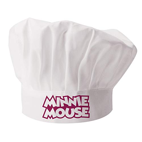 ARDITEX WD13026 Set de Cocina Infantil 2pzas (Delantal y Gorro de Chef) de Disney-Minnie