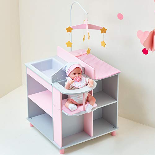 Armario Mueble para Muñecas de Madera Juegete para Niños Olivia's World TD-0203AG