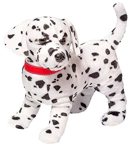 ARTESANIA BEATRIZ Perro dalmata de Peluche- Peluche de Felpa Suave de 30cm