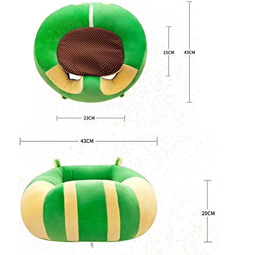 Asiento De Aprendizaje Para Bebés Juguete Felpa Seguridad Comer Silla Comedor Educación Infantil Temprana Desarrollo Inteligencia Almohada Cojín Sofá Enfermería Fiesta Cumpleaños Regalo Navidad azul