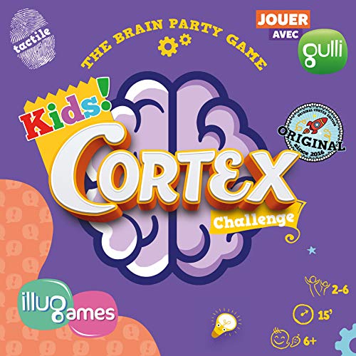 Asmodee Cortex Kids - Juego de mesa para juegos de mesa (juego de pensamiento y memoria)