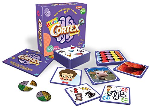 Asmodee Cortex Kids - Juego de mesa para juegos de mesa (juego de pensamiento y memoria)