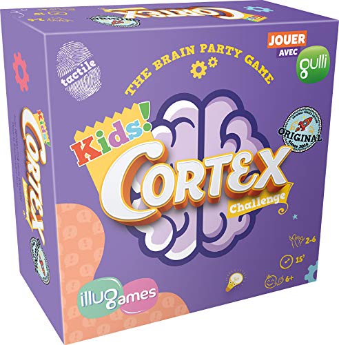 Asmodee Cortex Kids - Juego de mesa para juegos de mesa (juego de pensamiento y memoria)