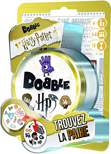 Asmodee Dobble Harry Potter, DOBHP02FR, Jeu D'ambiance - Idioma Francés