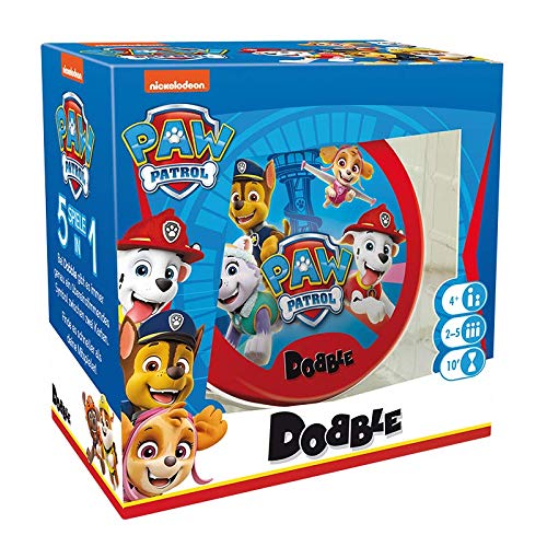 Asmodee Dobble Paw Patrol - Juego de Cartas para niños