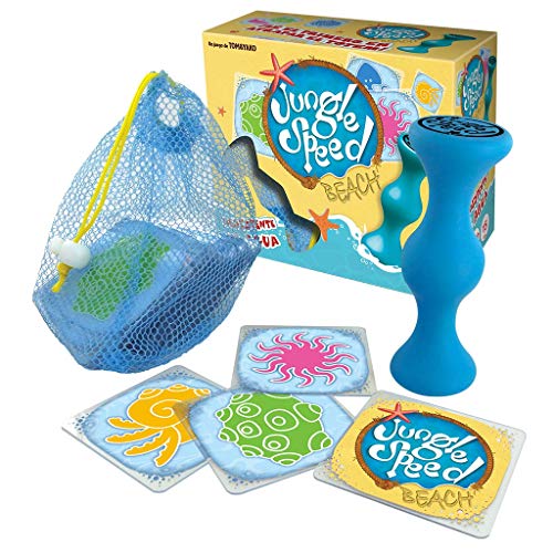 Asmodee, Jungle Speed Beach, JSBEAC01ES