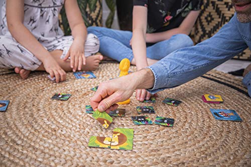 Asmodee- Jungle Speed Kids Juego de Mesa, Color 8228